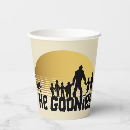 The Goonies Sunset Silhouette Graphic Paper Cups