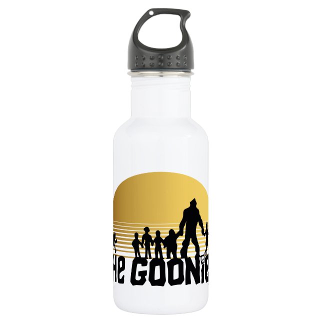 The Goonies Sunset Silhouette Graphic Stainless Steel Water Bottle (Front)