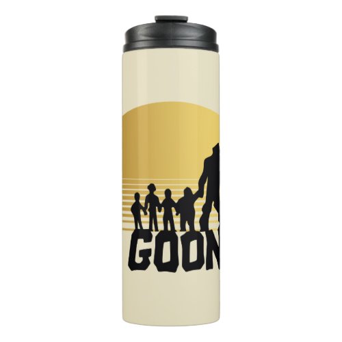 The Goonies Sunset Silhouette Graphic Thermal Tumbler