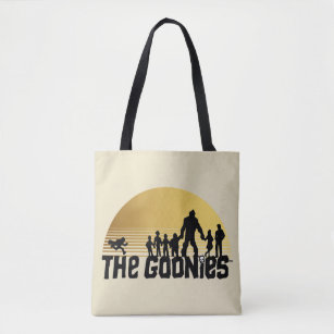 The Goonies Sunset Silhouette Graphic Tote Bag