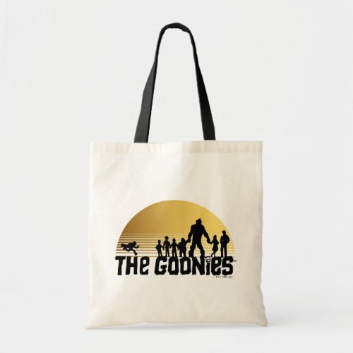 The Goonies Sunset Silhouette Graphic Tote Bag