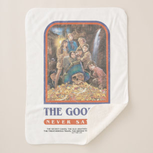 The Goonies Treasure Anniversary Poster Sherpa Blanket