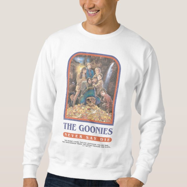 The Goonies Treasure Anniversary Poster Sweatshirt (Front)