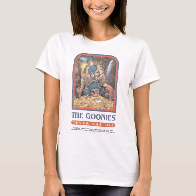 The Goonies Treasure Anniversary Poster T-Shirt (Front)