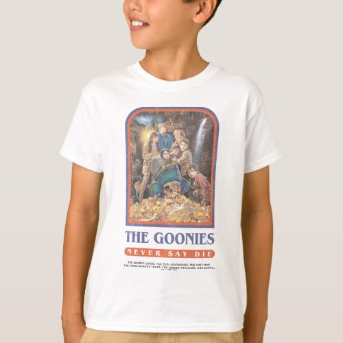 The Goonies Treasure Anniversary Poster T_Shirt