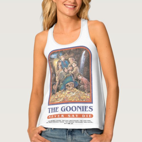 The Goonies Treasure Anniversary Poster Tank Top