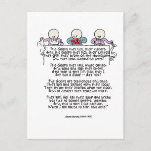 The Goops They Lick Their Fingers Postcard