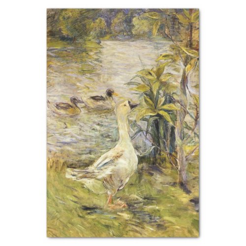 The Goose by Berthe Morisot Tissue Paper