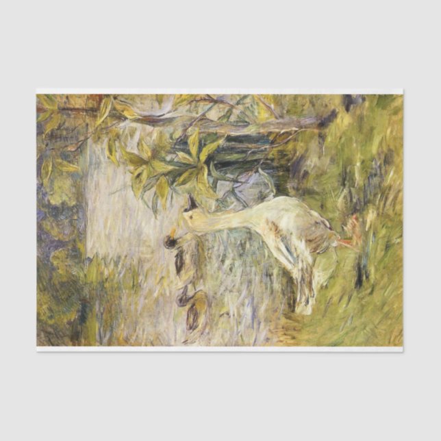 The Goose (by Berthe Morisot) Tissue Paper (Front)