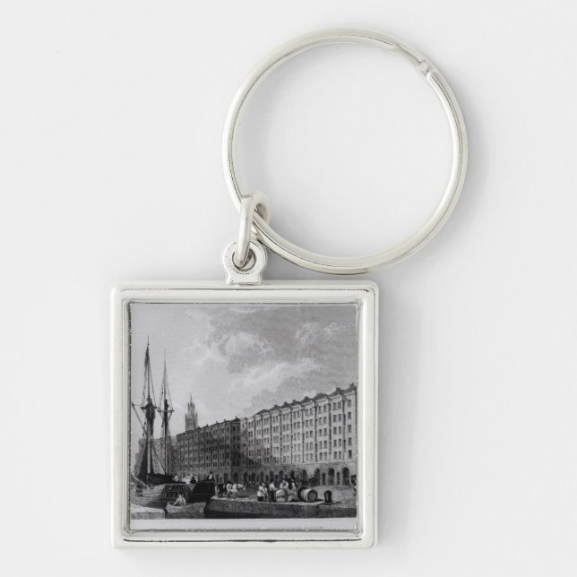 The Goree Warehouse, George's Dock, Liverpool Keychain (Front)