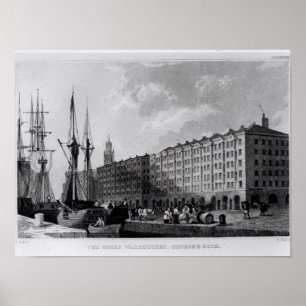 The Goree Warehouse, George's Dock, Liverpool Poster