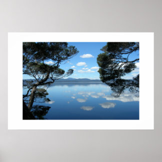 The Gorgeous Blue Sky Poster