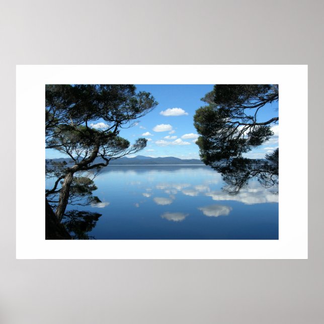 The Gorgeous Blue Sky Poster (Front)