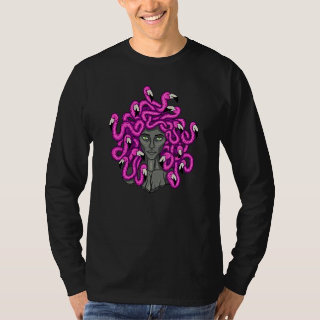 The Gorgon Medusa Ancient Greek Mythology Monster T-Shirt (Front)