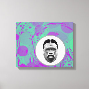 The Gorilla Wrapped Canvas Print