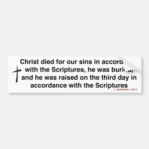 The Gospel Bumper Sticker