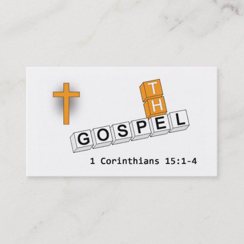 The Gospel Business Card