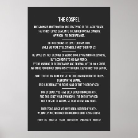 The Gospel Poster