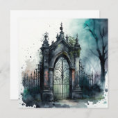 The Gothic Cemetery Gate Series Design 11 (Front/Back)