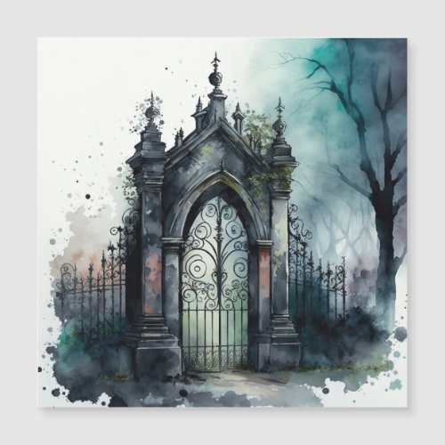 The Gothic Cemetery Gate Series Design 11