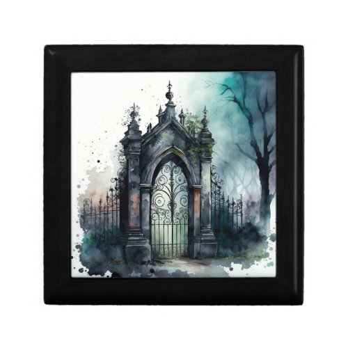 The Gothic Cemetery Gate Series Design 11 Gift Box
