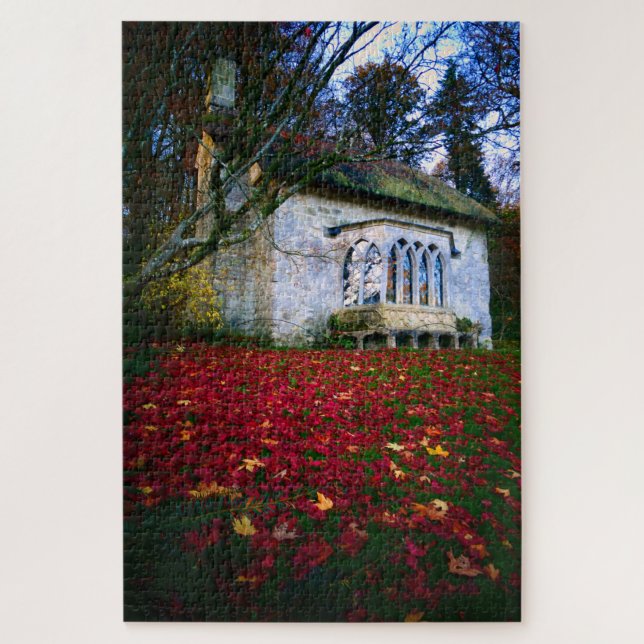 The Gothic Cottage. Jigsaw Puzzle (Vertical)