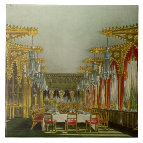 The Gothic Dining Room at Carlton House from Pyne Tile