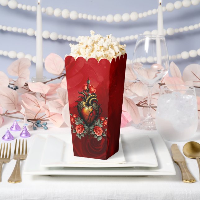 The Gothic elegance of the heart Favor Boxes (Wedding)