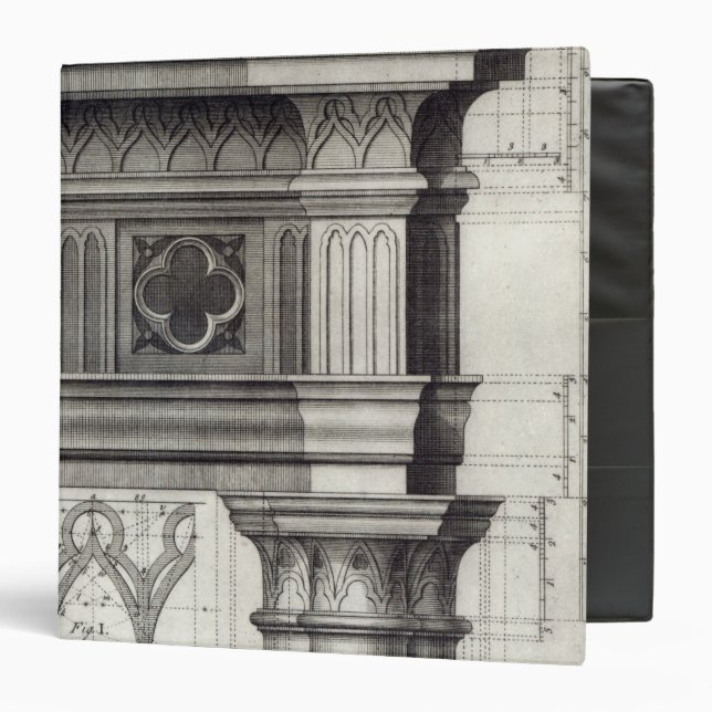 The Gothic Entablature Binder (Front/Inside)