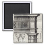 The Gothic Entablature Magnet at Zazzle