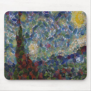 The Gourdy Night Starry Fine Art Spoof Mouse Pad