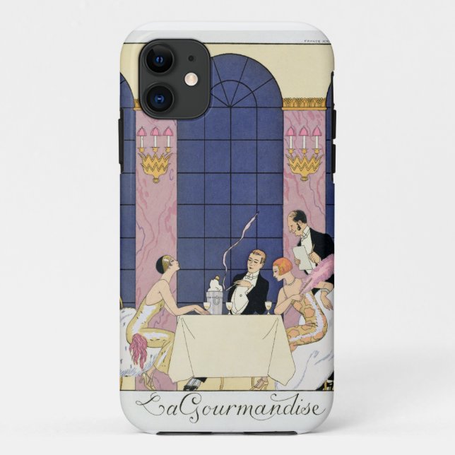The Gourmands, 1920-30 (pochoir print) Case-Mate iPhone Case (Back)