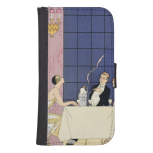 The Gourmands, 1920-30 (pochoir print) Galaxy S4 Wallet Case