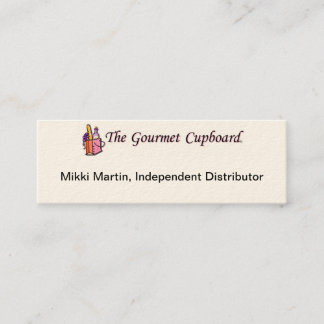 The Gourmet Cupboard Business Card