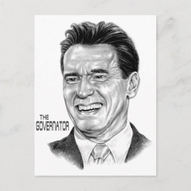 The Governator Postcard (Front)