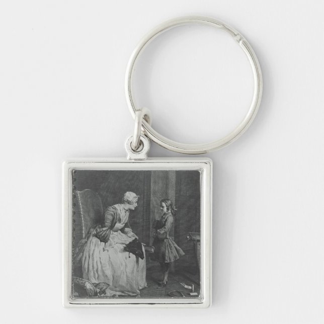 The Governess, 1739 Keychain (Front)