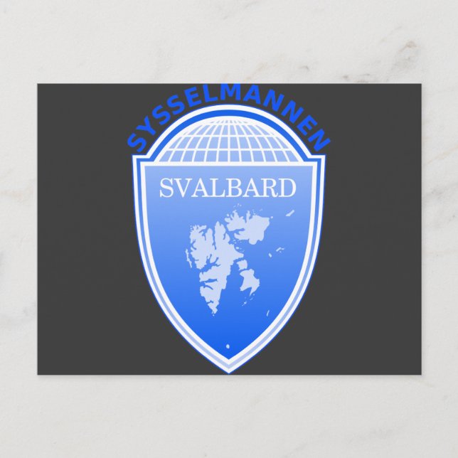 the Governor Svalbard, Norway Postcard (Front)