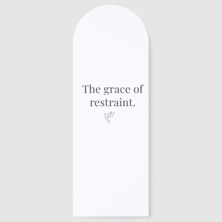 The Grace of Restraint Bookmark