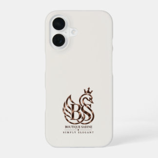 The Graceful Swan Minimalist Ivory iPhone Case