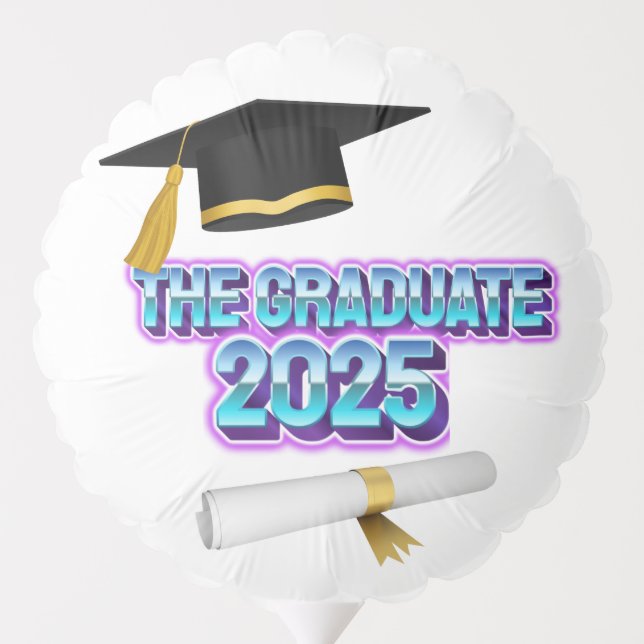 The Graduate 2025 Balloon (Back)