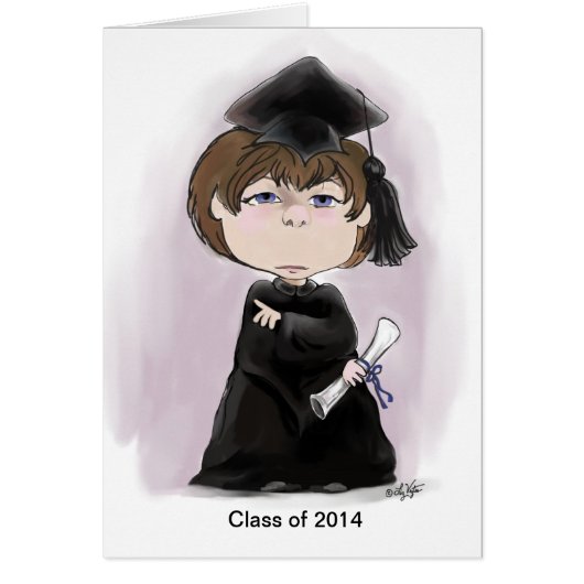 The Graduate! Blank Card (Front)