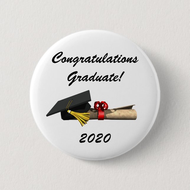 The Graduate - Button (Front)
