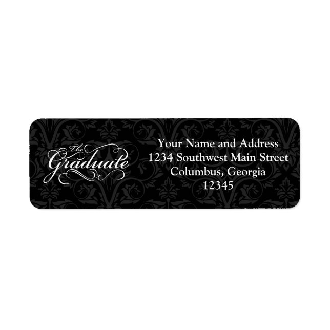 The Graduate, Elegant Black Label (Front)