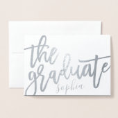 THE GRADUATE FOIL CARD (Front With Envelope)