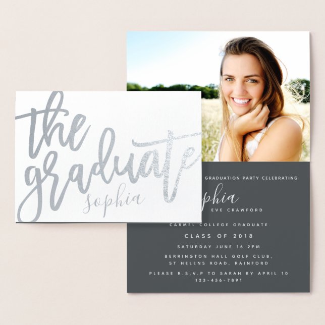 THE GRADUATE FOIL CARD (Display)