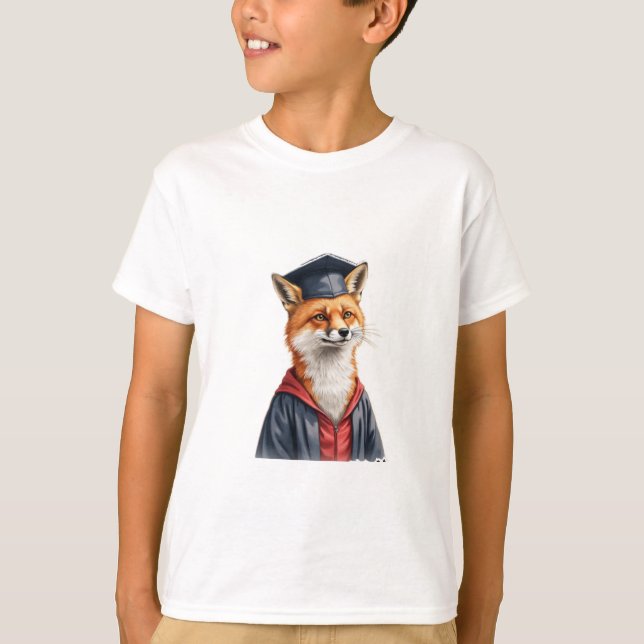 the graduate fox T-Shirt (Front)