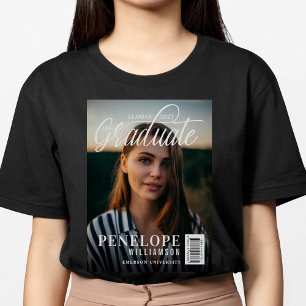 The Graduate Script Photo Magazine Graduation T-Shirt