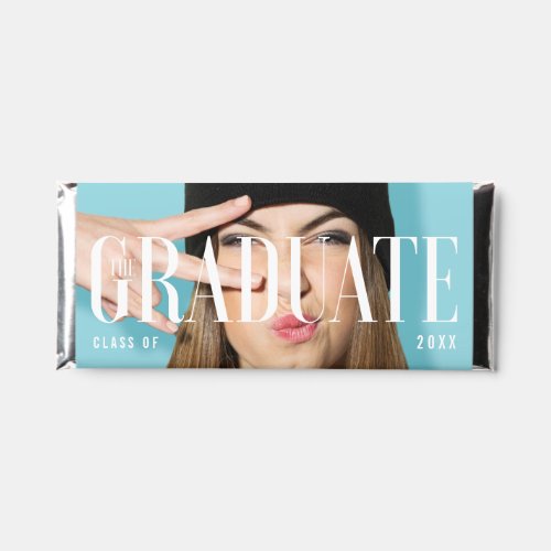 The Graduate Trendy Photo Magazine Cover Inspired Hershey Bar Favors