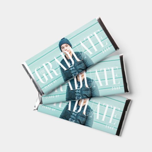 The Graduate Trendy Photo Magazine Cover Inspired  Hershey Bar Favors