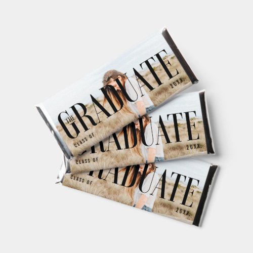 The Graduate Trendy Photo Magazine Cover Inspired  Hershey Bar Favors